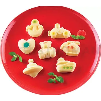 Kuchyňská sůl Forma na cukrovinky a dezerty - 15x 22 ml - SF207 SWEET BABY, motiv hraček | SILIKOMART, Celebration