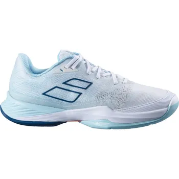 Dámská tenisová obuv Dámská tenisová obuv BABOLAT JET MACH 3 ALL COURT WOMEN WHITE / ANGEL