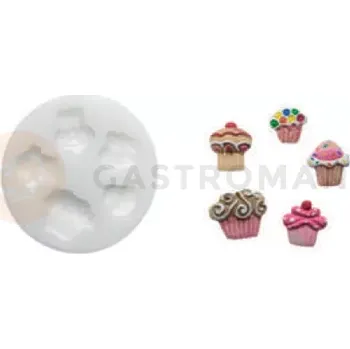 Kuchyňská sůl Silikonová forma na cukrovou hmotu ve tvaru dětských hraček - SLK 310 , 23x17 mm | SILIKOMART, SugarFlex