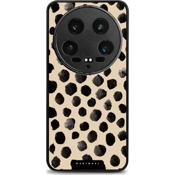 Pouzdro na mobilní telefon Lesklý kryt Mobiwear Glossy - Xiaomi 14 Ultra 5G - GA50G Černé puntíky (Prémiové lesklé pouzdro, obal, kryt Mobiwear Glossy na mobil Xiaomi 14 Ultra 5G - GA50G Černé puntíky, materiál Plast + TPU silikon - krytí po všech stranách, neošoupatelný potisk,)
