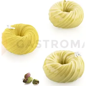 Kuchyňská sůl Forma na cukrovinky a dezerty - 6x 105 ml, 75x35 mm - Intreccio 105 | SILIKOMART, Modern Single Portions