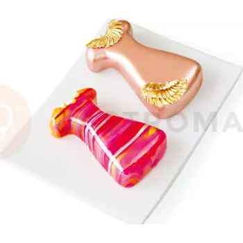 Kuchyňská sůl Forma na cukrovinky a dezerty 4x 130x74x28 mm, 180 ml, šaty - DIVA | SILIKOMART, Fancy & Function