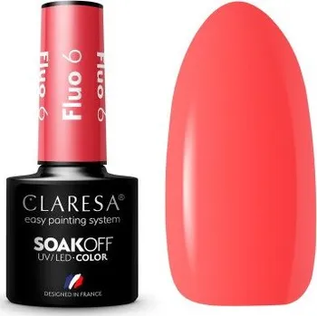 Lak na nehty Gel lak CLARESA® Fluo 6 5ml