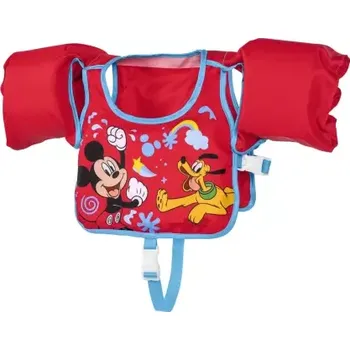 Bestway 9101C Vesta na plavání s rukávy Mickey Mouse, 3-6 let
