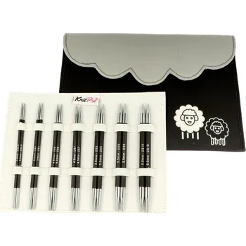 Nástroj na niť a příze Sada jehlic KnitPro - Karbonz 13cm