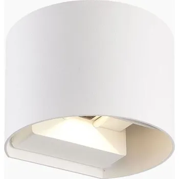 Nástěnné svítidlo LED line LITE nástěnné svítidlo "CILINDER" 2x3W, 450lm, IP54, bílé [475527, 475558] Neutrální bílá