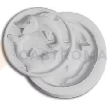 Kuchyňská sůl Silikonová forma na cukrovou hmotu ve tvaru znaku horoskopu Ryb - SLK159, 38 mm | SILIKOMART, SugarFlex