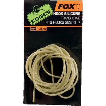 Fox Edges Hook Silicone 2-6 1,5m trans khaki
