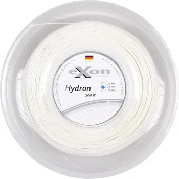 Struna na výplet tenisové rakety EXON Hydron tenisový výplet 200 m - bílá - 1,20 mm