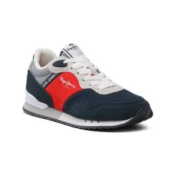 Dámská obuv Sneakersy Pepe Jeans London B Brighton PBS30552 Tmavomodrá 33