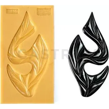 Kuchyňská sůl Silikonová forma na cukrovou hmotu nebo čokoládu - 197x95x5 mm | SILIKOMART, SugarFlex Gold