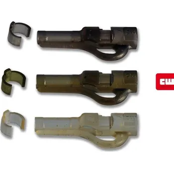 Carp Whisperer závěsky No Escape Lead Clip Varianta: Gravel hnědé (NELCG)