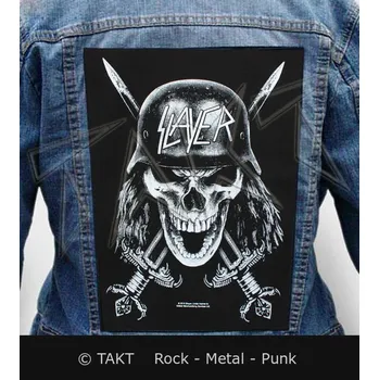 Nášivka Slayer - Nášivka na bundu Slayer - Wehrmacht Skull