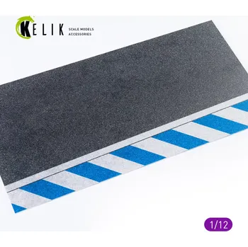 Plastikový model Reskit 1/12 Asphalt road Moto race track Base 2 (180x357)