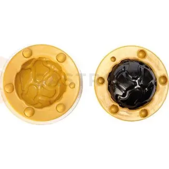 Kuchyňská sůl Silikonová forma na cukrovou hmotu nebo čokoládu ve tvaru reliéfní koule - 100 mm | SILIKOMART, SugarFlex Gold