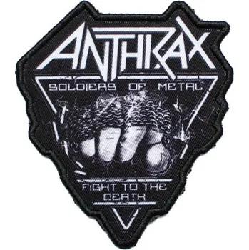 Nášivka Anthrax - Nášivka Anthrax - Soldiers Of Metal