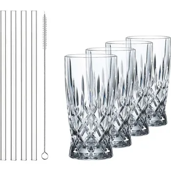 Sklenice Sada sklenic na kávu Nachtmann Latte Macchiato set 4-pack 104671 průhledná TSP