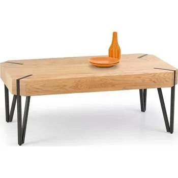 Konferenční stolek HALMAR Konferenční stolek Emily - dub zlatý / černá