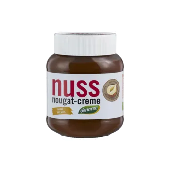 Dennree Ořechovo nugátový krém 13% ořechů 400g bio