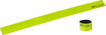 Force Reflexní pásek samonavíjecí 38 cm žlutý