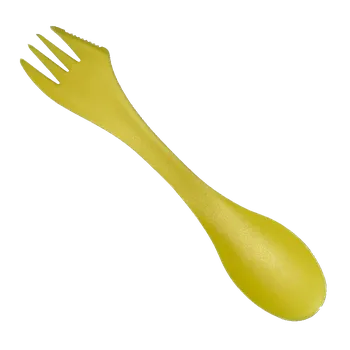 Příbor Camping příbor 3v1 lžíce,vydlička,nůž (žlutá) - A.C.M.