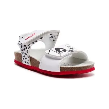 Dámské sandále Geox Sandály B Sandal Chalki Girl B452RB 0003W C0404 M Bílá 21