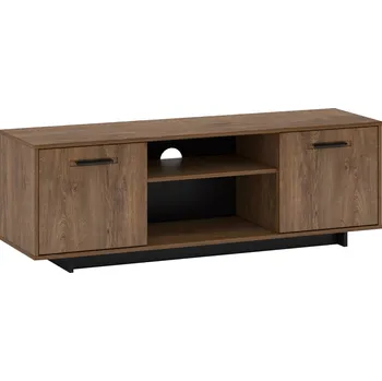 Televizní stolek RTV stolek, dub bolzano / černá, DELIS B