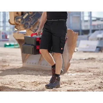 pracovní kraťasy Pracovní kraťasy Šortky pracovní oděvy e.s.image velikost 46 černá Strauss Pracovní oblečení