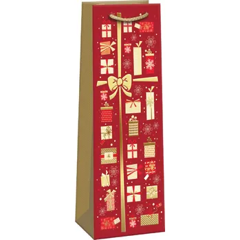 ARGUS Dárková papírová taška LUX na víno (13 x 37.5 cm) 08390134