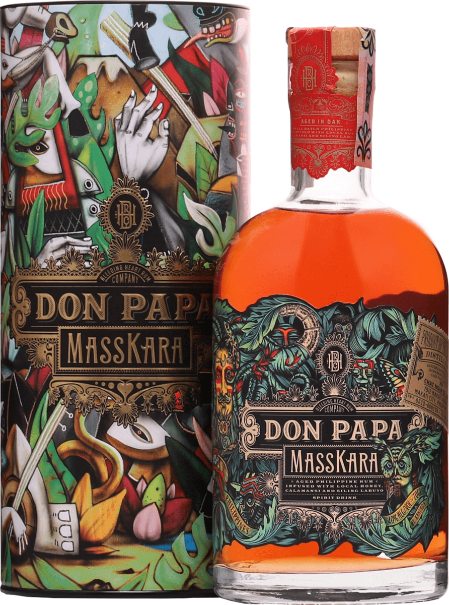 Don Papa Masskara Street Art 0,7l 40% (tuba)