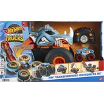 HW RC MONSTER TRUCKS TRANSFORMUJÍCÍ SE RHINOMITE 1:12