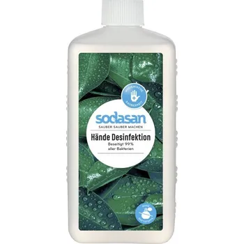 Pleťový krém Sodasan Dezinfekce na ruce 1l eco