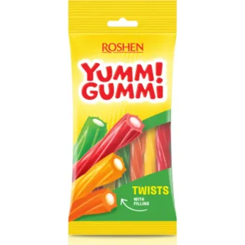 Bonbon Roshen želé Yummi gummi TWISTS 70g