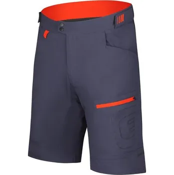 cyklistické kraťasy Pánské cyklistické kraťasy Etape Freedom 3.0 modrá/oranžová - L
