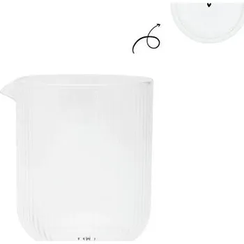 Žertovný předmět Bastion Collections Skleněný džbán JUG SM RELIÉF, 7x9cm PH-JUG-SM-101