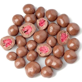 Potravina Lyofilizované maliny v mléčné čokoládě 200 g