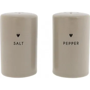 Dóza na potraviny Bastion Collections SOLNIČKA & PEPŘENKA 002 matt titane LI-SALT&PEP-002-MT