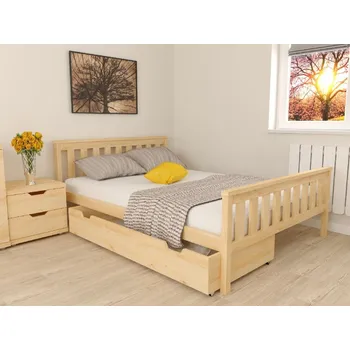 Postel Postel Agata 180x200 cm + matrace Optimal 12 cm + rošt ZDARMA