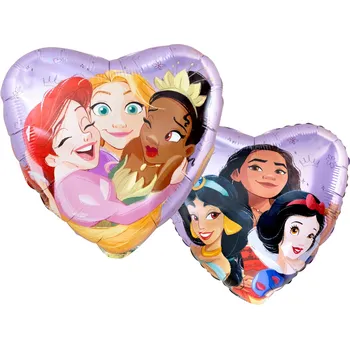 Balónek Amscan / Reithmüller Balonek fóliový Disney princezny, 45 cm