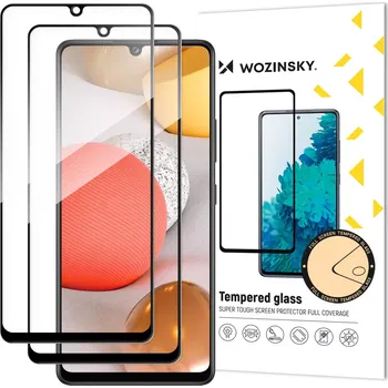 Wozinsky sada 2ks Wozinsky 5D Full Glue (case friendly) tvrzené sklo pro Samsung Galaxy A42 5G , černá 5907769318160