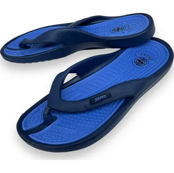 Pánské žabky Shiny Pánské modré žabky Barva: Modrá, Velikost: 40