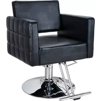 Kadeřnické křeslo Kadeřnické křeslo PERLA - lesklá černá