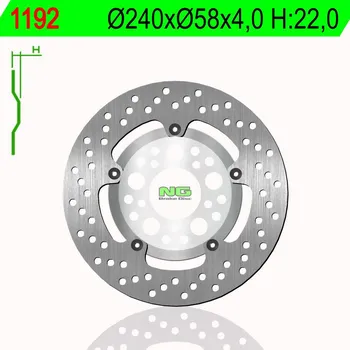 Brzda pro motocykl Brzdový kotouč NG přední HONDA XR 125 L rok 03-07