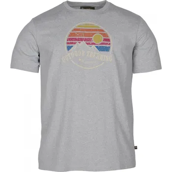 Pánské tričko Pinewood Finnveden Recycled - Grey Velikost: M
