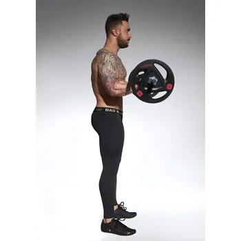 Sada pánského spodního prádla Pánské legíny Evergym - Bas Bleu černá XL