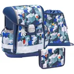 Školní aktovka Belmil 403-13 Classy Bricks set 3 díly