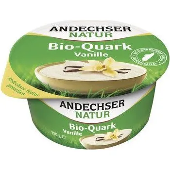Mléko Andechser Natur Tvaroh vanilka 150g bio
