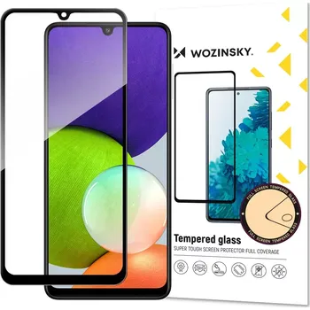 Wozinsky 5D tvrzené sklo s rámečkem pro Samsung Galaxy A22 4G , černá 5907769316623