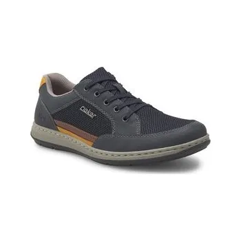 Pánské polobotky Polobotky Rieker 17331-14 Tmavomodrá 45