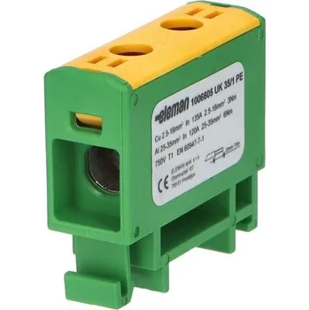 Rozvaděč ELEMAN Svorka UK 35/1 PE 1006605 univerzální 1006605